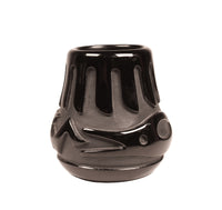 Jemez Pueblo Commercial Made Blackware Pottery Vase By CG