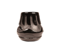 Jemez Pueblo Commercial Made Blackware Pottery Vase By CG