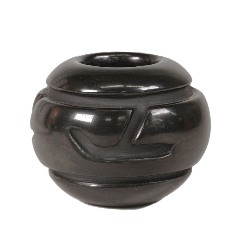 Santa Clara Pueblo Pot by Linda Tafoya Oyenque Sanchez