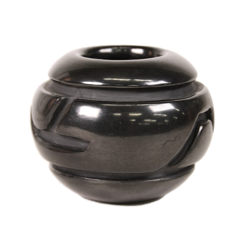 Santa Clara Pueblo Pot by Linda Tafoya Oyenque Sanchez