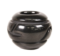 Santa Clara Pueblo Pot by Linda Tafoya Oyenque Sanchez