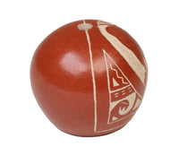 Hopi Pueblo Redware Pottery Seed Jar By Ellsworth Polacca Nampeyo