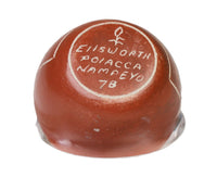 Hopi Pueblo Redware Pottery Seed Jar By Ellsworth Polacca Nampeyo