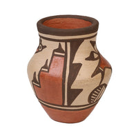 Miniature Zia Pueblo Olla Pottery By Elizabeth Medina