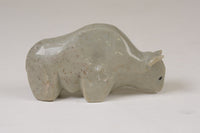 Vintage Zuni Fetish Bison, Pale Green