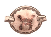 Zuni Pueblo Frog Effigy Ash Tray Pottery