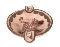 Zuni Pueblo Frog Effigy Ash Tray Pottery