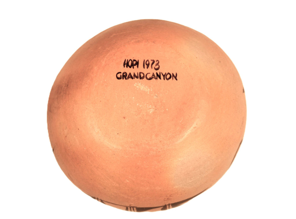 Hopi Pueblo Grand Canyon Pottery Bowl