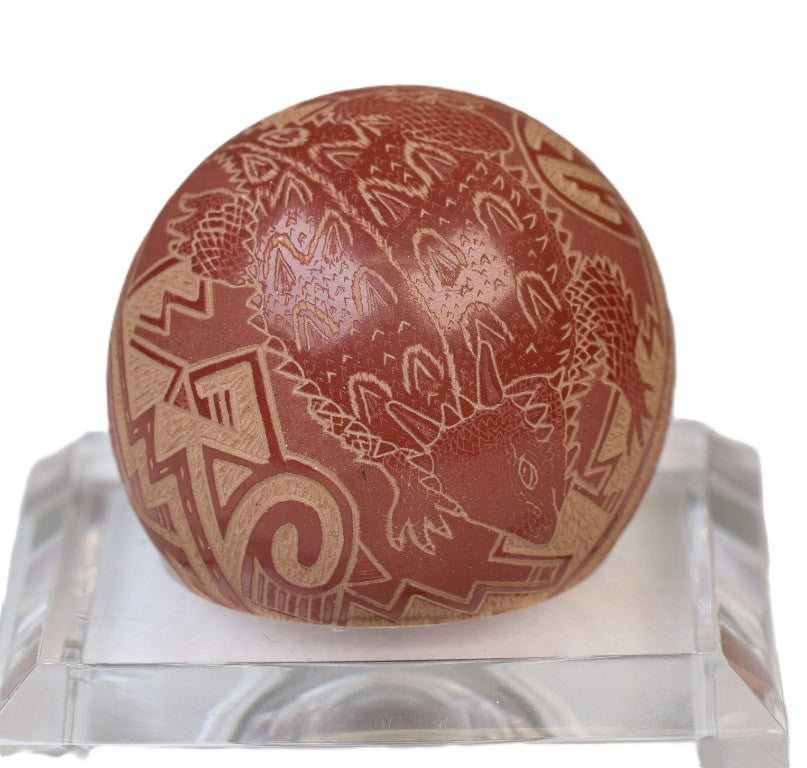 Miniature Santa Clara Pueblo Pottery By Sue Romero