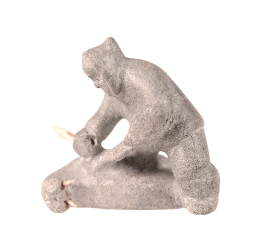 Eskimo Inuit Soapstone Figure