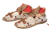 Plains Child's Beaded Moccasins