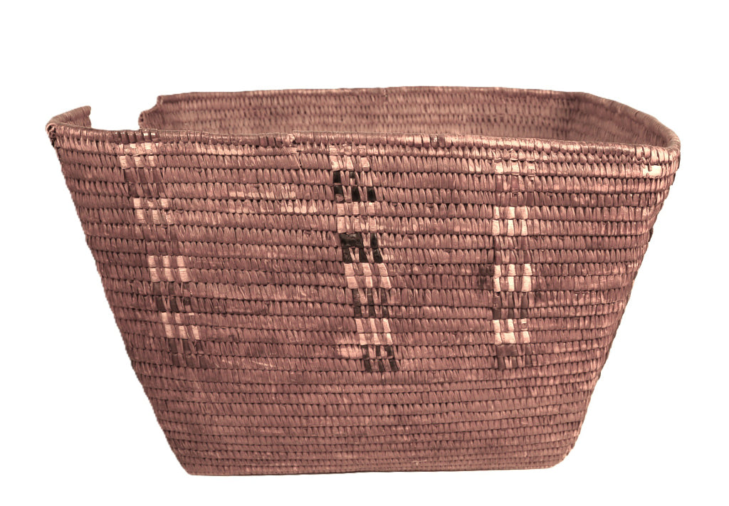 Large Thompson River Rectangular North West Coast Salish Basket