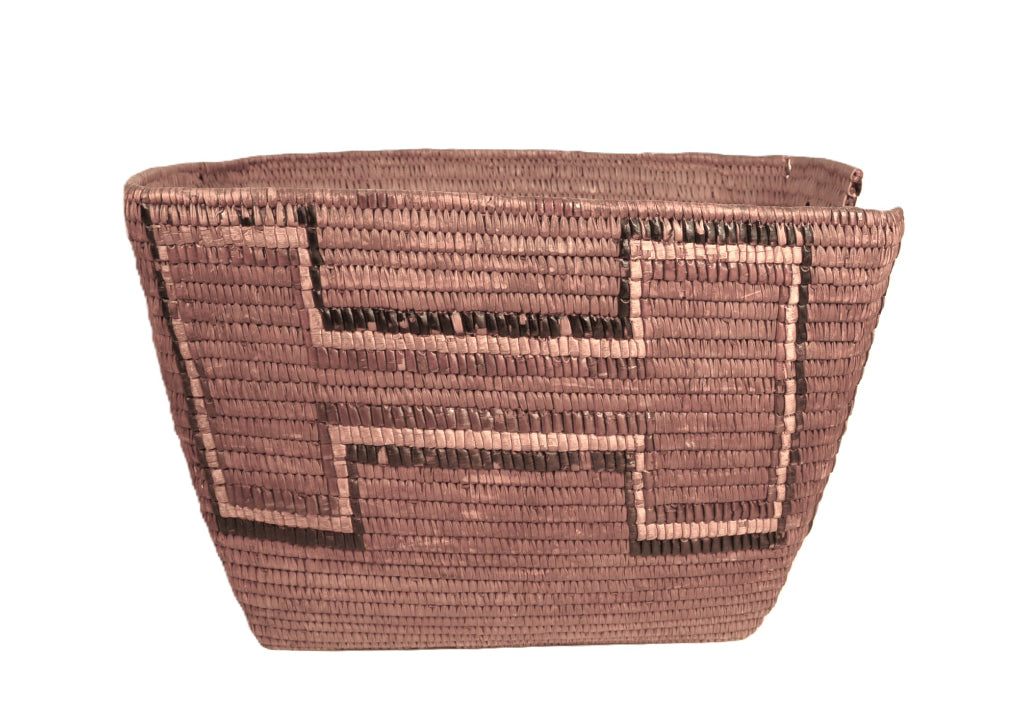 Large Thompson River Rectangular North West Coast Salish Basket