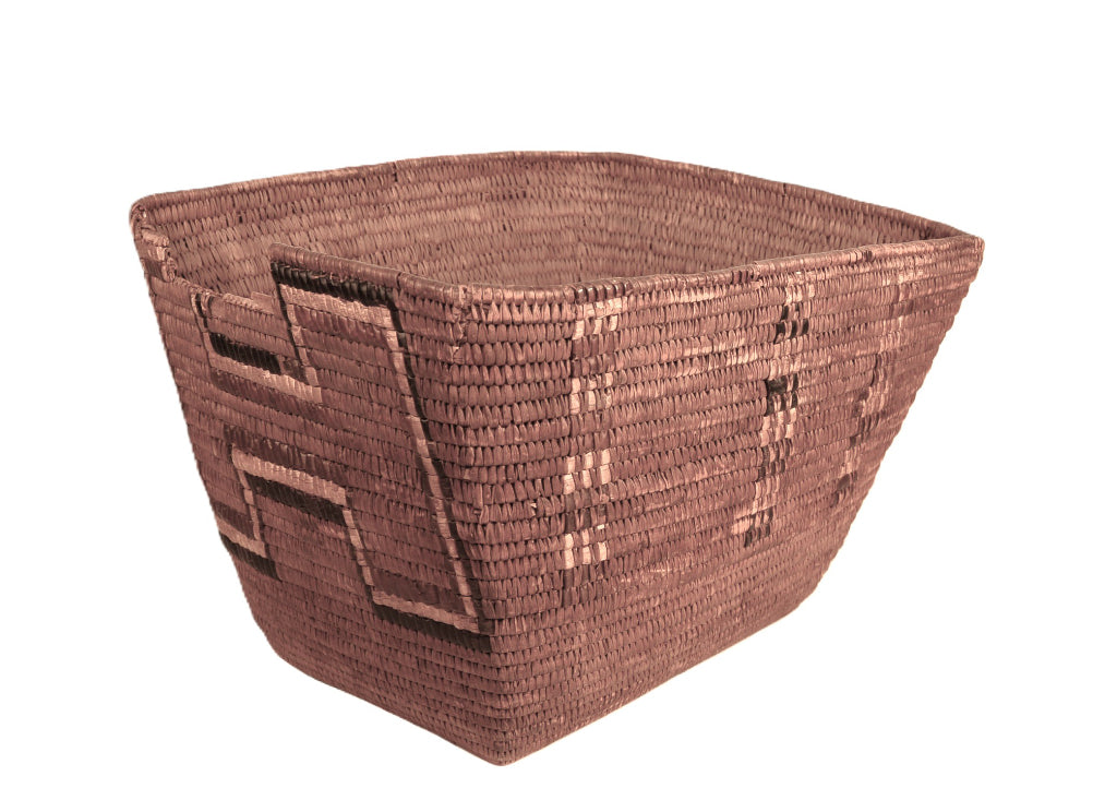 Large Thompson River Rectangular North West Coast Salish Basket