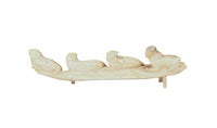 Eskimo Inuit Whalebone Walrus Boy Carving