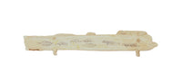Eskimo Inuit Whalebone Walrus Boy Carving