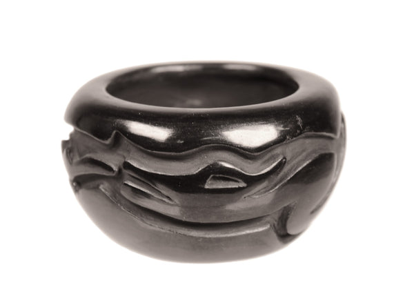 Santa Clara Pueblo Blackware Pottery By Billy Cain