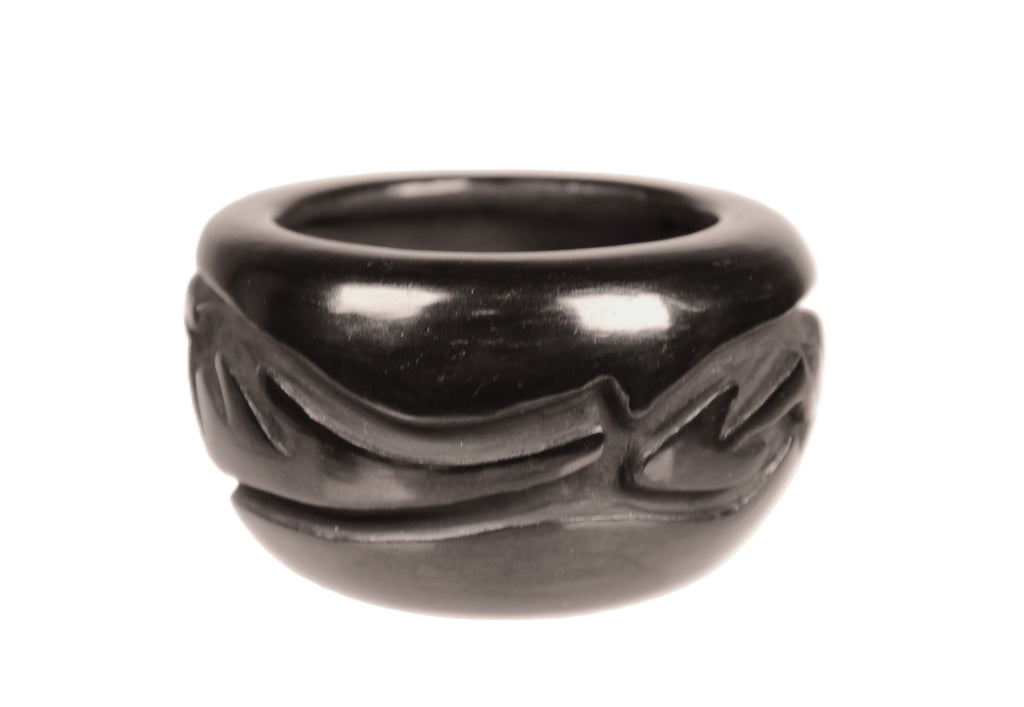 Santa Clara Pueblo Blackware Pottery By Billy Cain