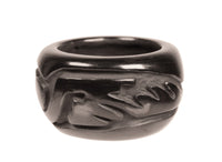 Santa Clara Pueblo Blackware Pottery By Billy Cain