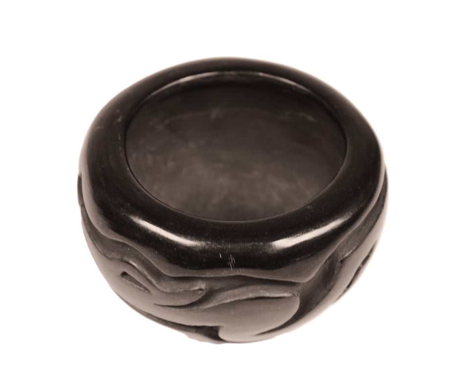 Santa Clara Pueblo Blackware Pottery By Billy Cain