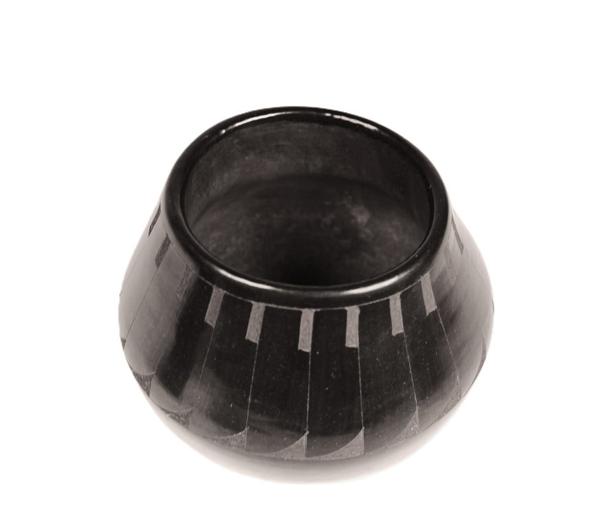 San Ildefonso Pueblo Blackware Pottery By Juan Tafoya