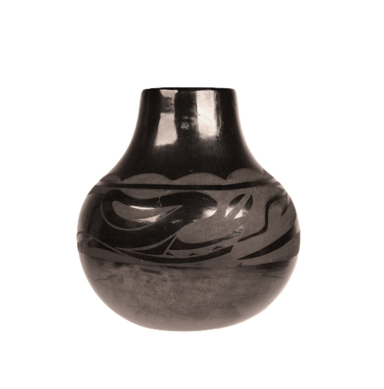 Santa Clara Pueblo Pottery Jar By Earlene