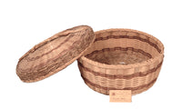 Mohawk Basket with Lid By Cecelia Smoke