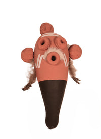 Large Hopi Pueblo Mudhead Gourd Rattle By Lyle Lomayma