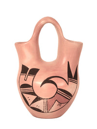 Hopi Pueblo Wedding Vase Pottery By Ella T.