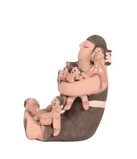 Jemez Pueblo Storyteller Pottery Doll By Juanita