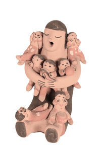 Jemez Pueblo Storyteller Pottery Doll By Juanita