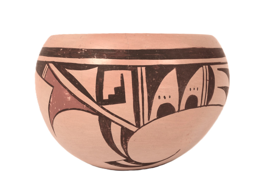 Hopi Pueblo Pottery Bowl