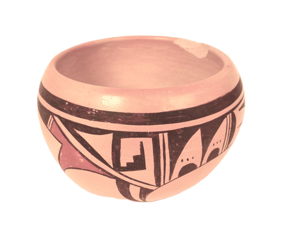 Hopi Pueblo Pottery Bowl