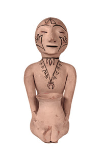 Tesuque Ruin God Effigy Pottery
