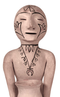 Tesuque Ruin God Effigy Pottery