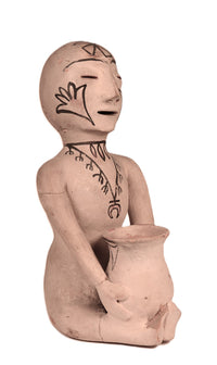 Tesuque Ruin God Effigy Pottery