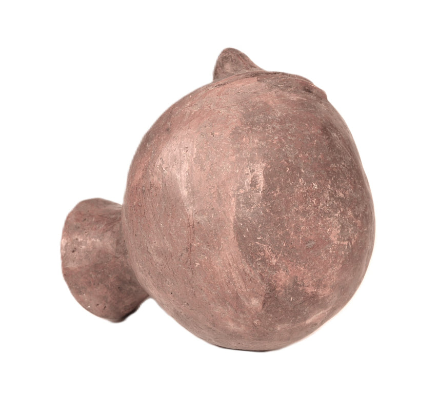 Mound Builder Mississippian Style Head Pottery