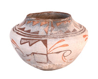 Antique Zuni Pueblo Large Olla Pottery