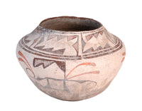 Antique Zuni Pueblo Large Olla Pottery