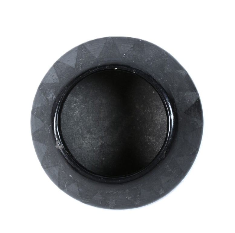 San Ildefonso Pueblo Black Pot Pottery By Lupito Martinez