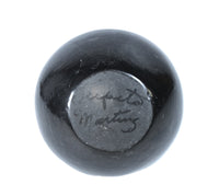 San Ildefonso Pueblo Black Pot Pottery By Lupito Martinez