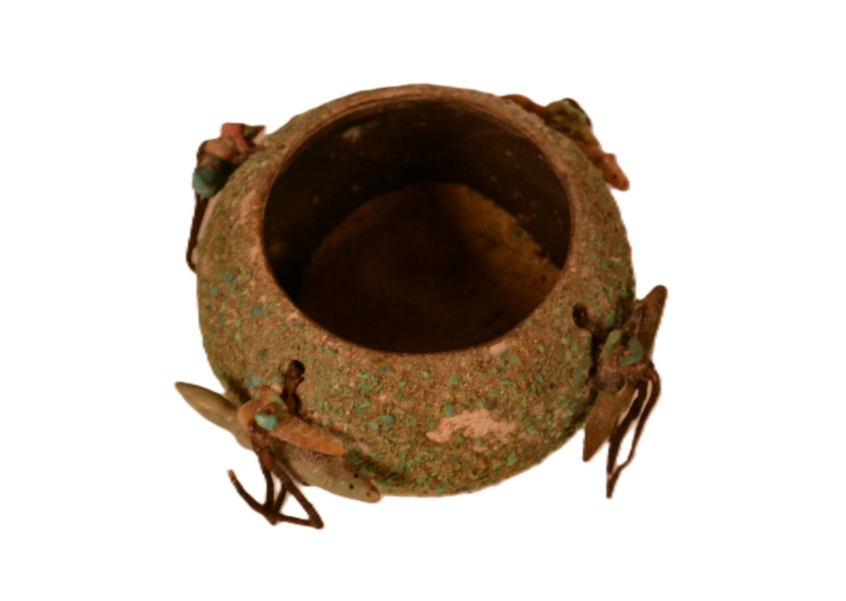 Zuni Pueblo Fetish Jar by Edna Leki