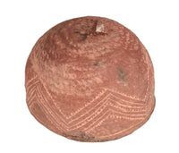 Prehistoric Salado White on Red Smudge Pot Bowl