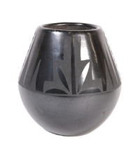 San Ildephonso Pueblo Blackware Jar Pottery