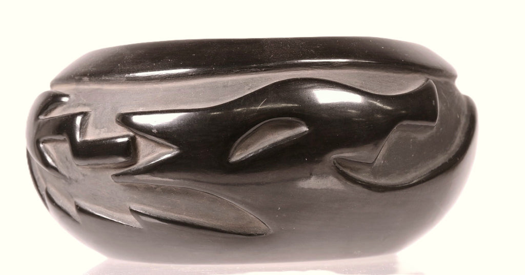 Santa Clara Pueblo Blackware Pottery By Ramona Sisneros