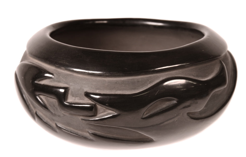Santa Clara Pueblo Blackware Pottery By Ramona Sisneros
