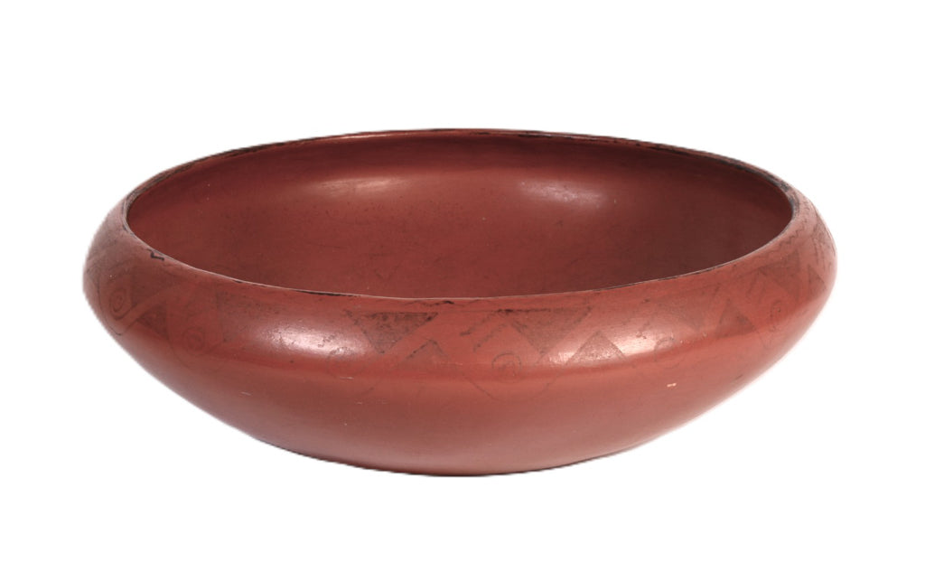 Maricopa Pueblo Bowl Pottery By Mary Juan