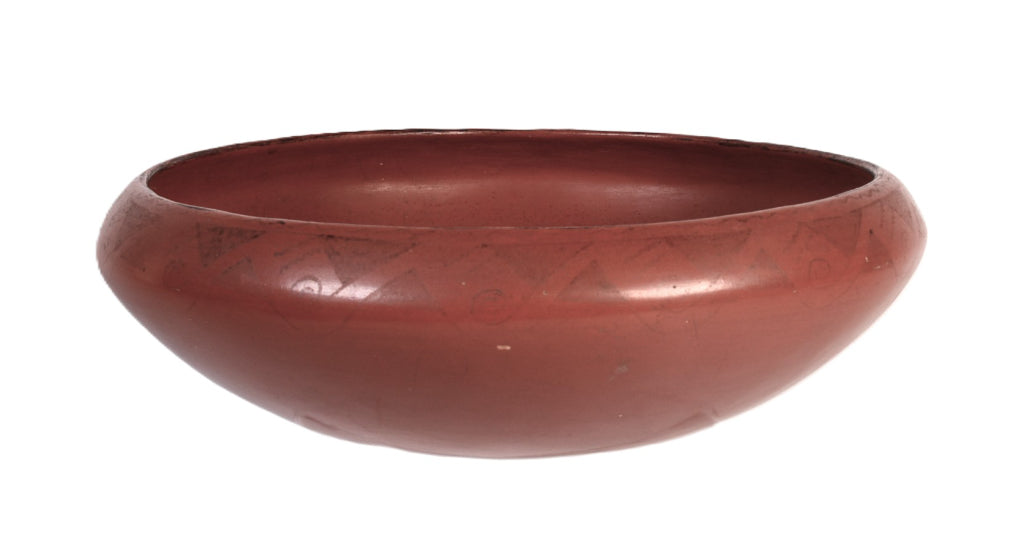 Maricopa Pueblo Bowl Pottery By Mary Juan