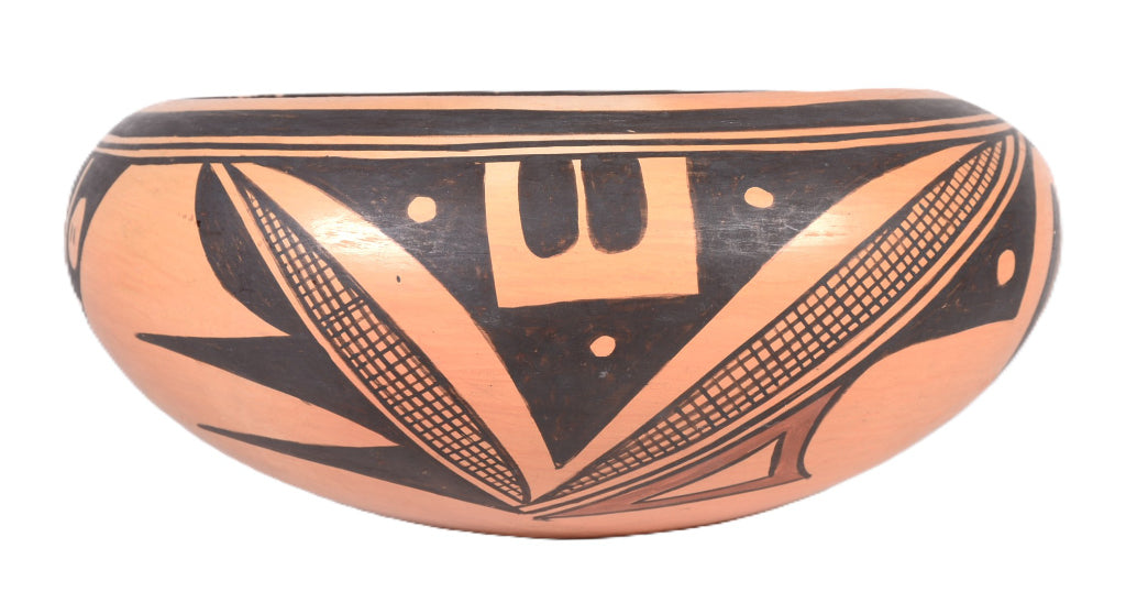 Hopi Pueblo Dough Bowl Pottery