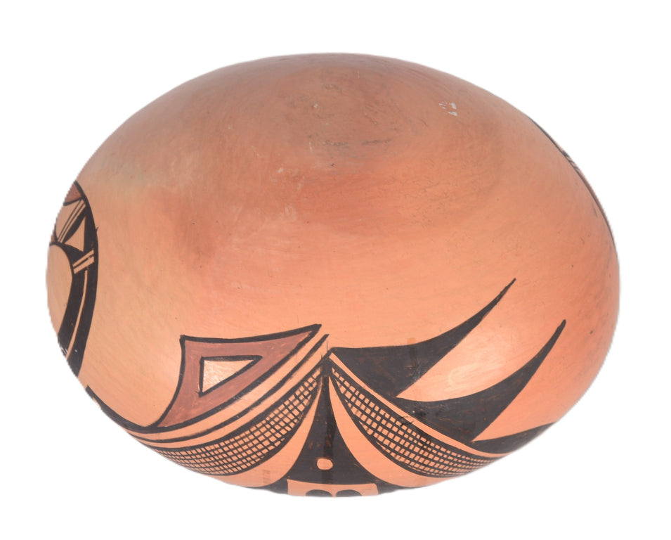 Hopi Pueblo Dough Bowl Pottery
